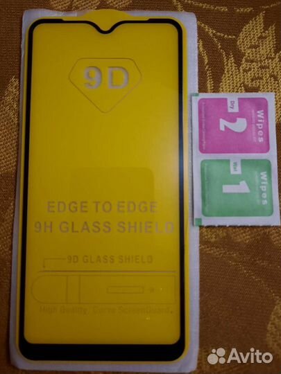Защитное стекло на samsung a10