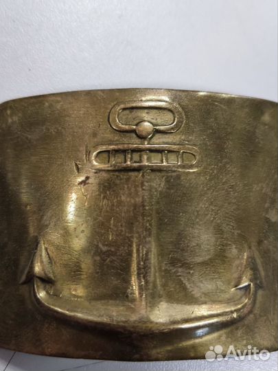 Пряжка для ремня латунь