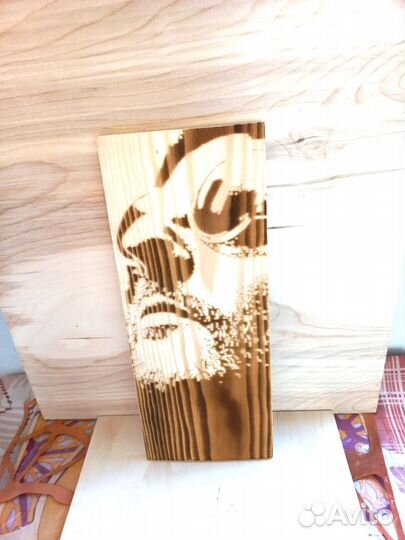 Дощечка с гравировкой Леон (140 х 325 мм)