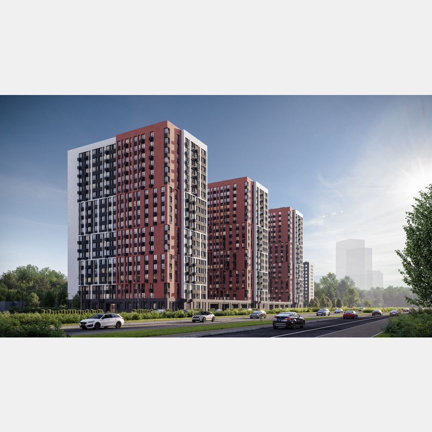 2-к. квартира, 60,4 м², 5/19 эт.