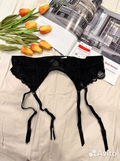 Новый пояс для чулок размер М