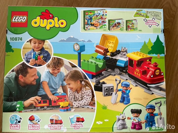 Lego duplo поезд