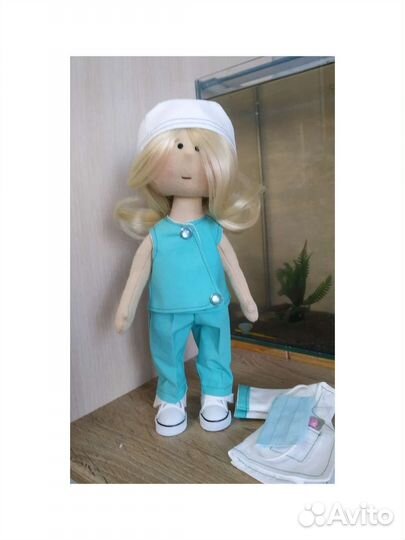 Кукла. Врач лор, стоматолог, педиатр и др