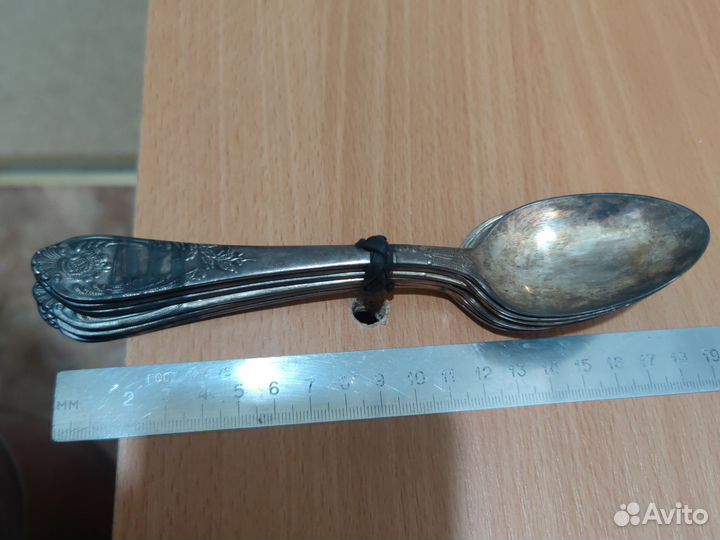 Мельхиоровые Ложки Вилки Ножи Половник СССР