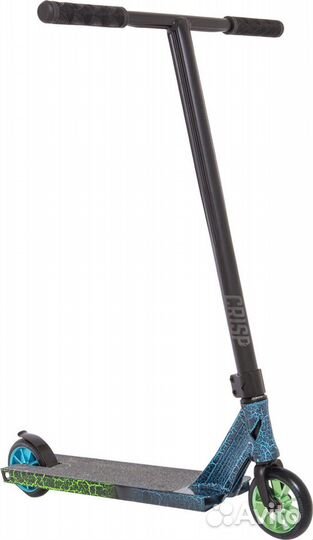 Самокат crisp Ultima 5.0 (2022) Blue & Green Crack