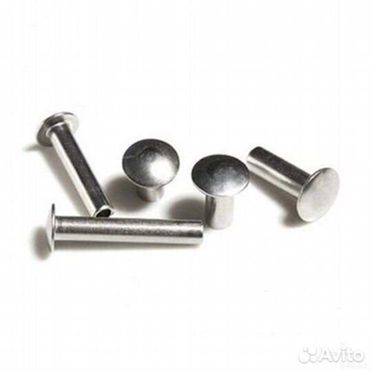 Заклепка полупустотелая для детской коляски d-4мм