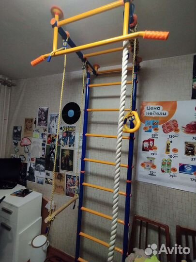 Шведская стенка + мат