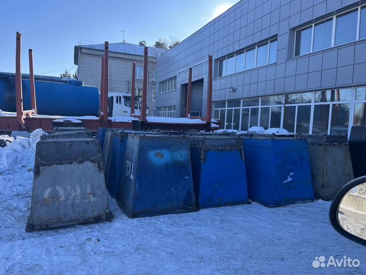 Контейнер для сбора тко, мусора 0.75М3