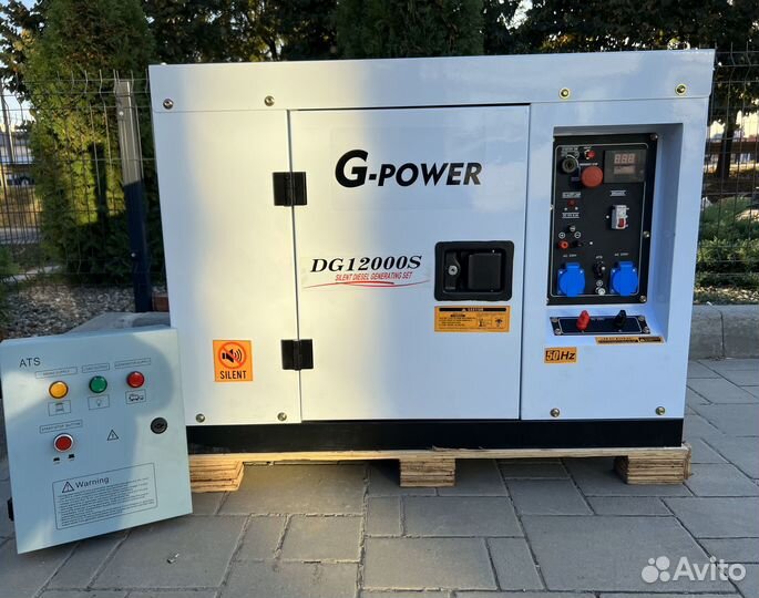 Генератор дизельный 12 kW g-power