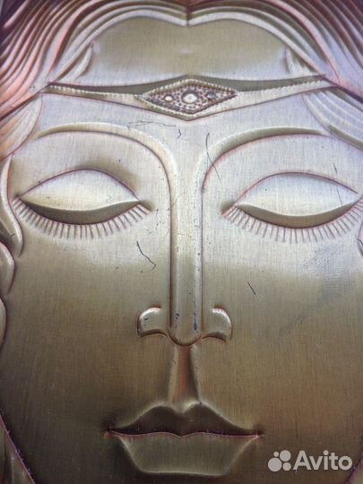 Панно настенное, чеканка Фея, СССР