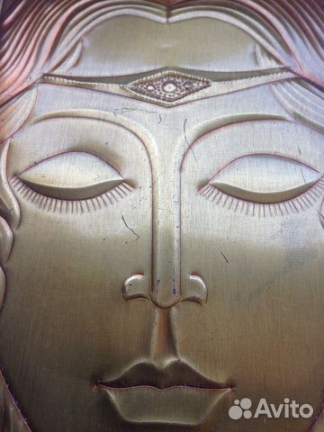 Панно настенное, чеканка Фея, СССР