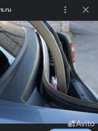 Жабо заднего стекла Лада Веста 1 покол