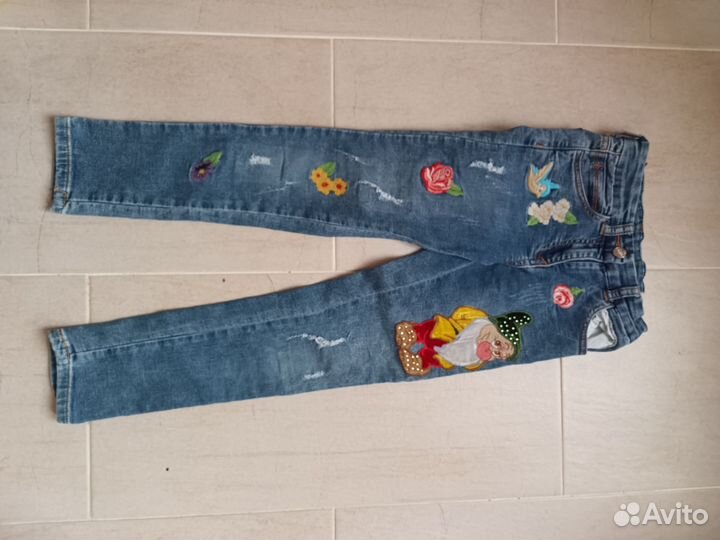 Джинсы monnalisa 122-128
