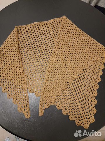 Платок шаль,лён