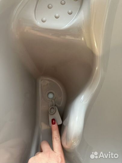 Детская ванночка для купания с горкой