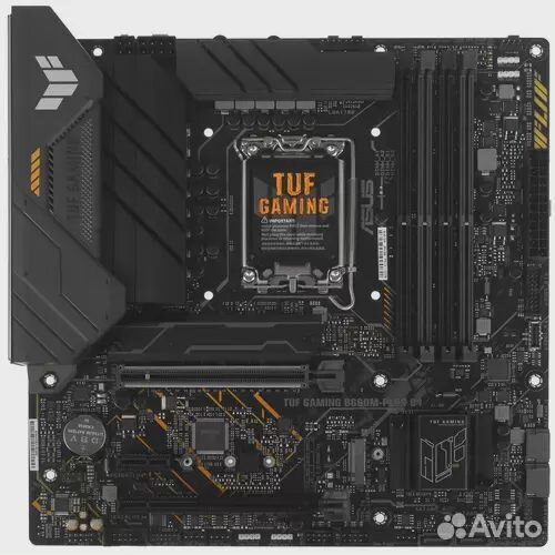 Материнская плата asus TUF gaming B660M-plus D4 90