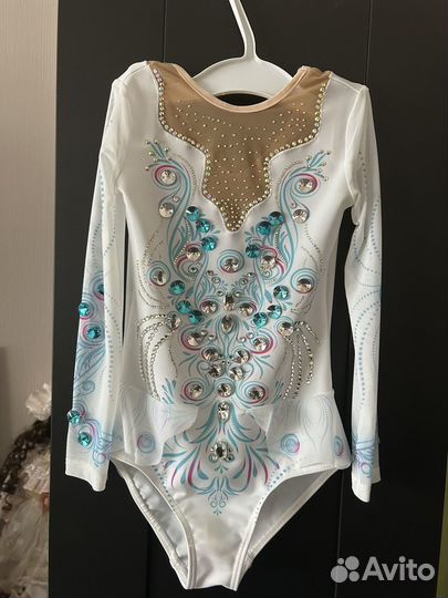 Купальник гимнастический для выступлений 110-116