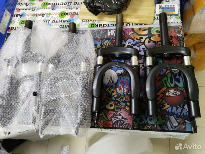 Вилка передняя амортизационная для Koogo V1