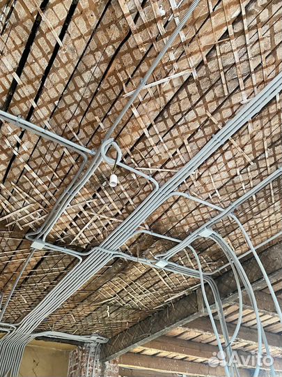 Замена проводки, сборка щита, электрик