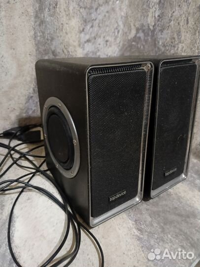 Колонки с сабвуфером
