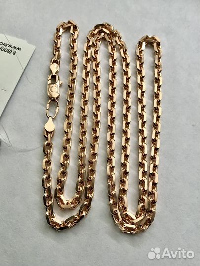 Золотая цепочка якорь