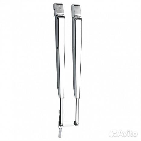 Поводок двойной 386-471 мм. нерж. сталь aisi 316