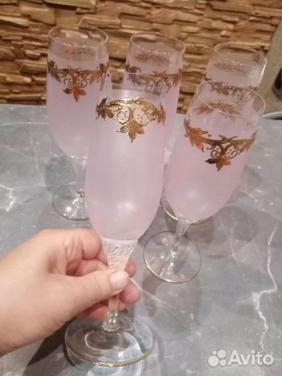 Фужеры, бокалы Чехословакия