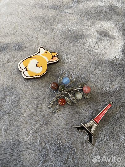 Брошь и браслет