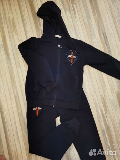 Спортивный костюм и вещи пакетом для девочки 140+