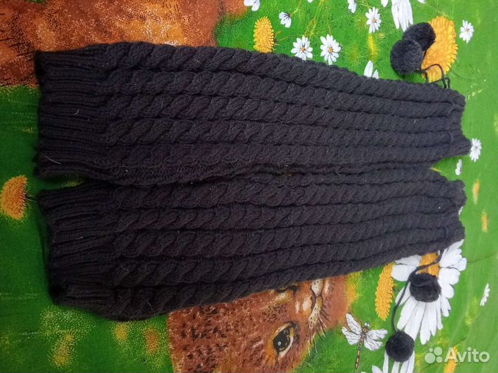 Гетры женские вязаные