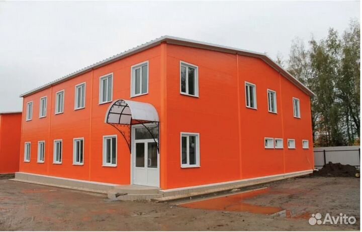 Строительство магазинов складов из сэндвич панели