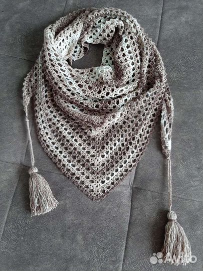 Бактус, шаль, платок