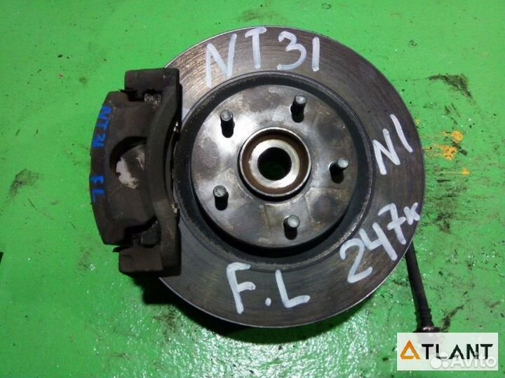 Ступица передняя левая nissan xtrail