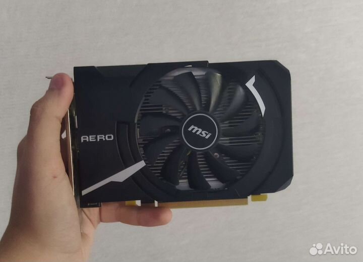 Игровая видеокарта Radeon RX 550 Aero 4gb ITX