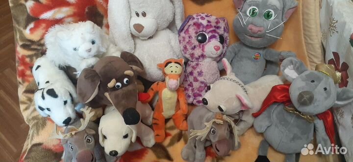 Мягкие игрушки пакетом