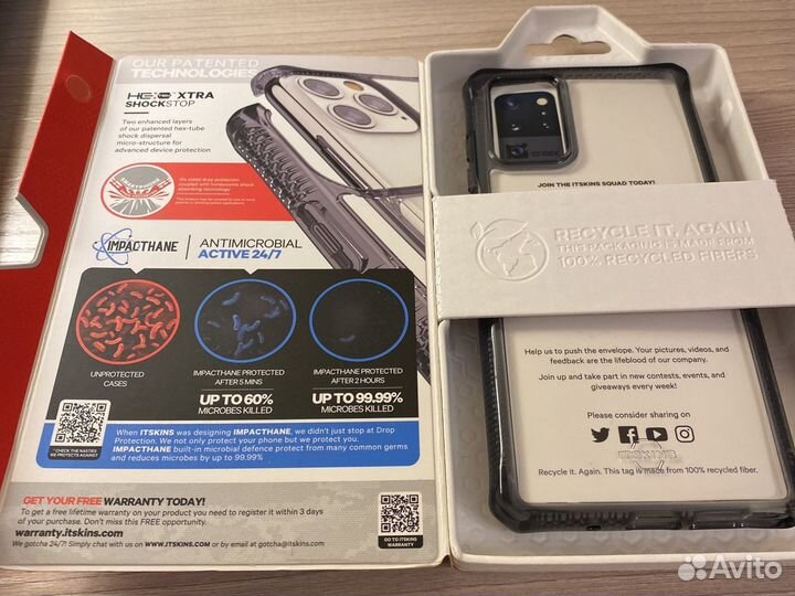 Чехол накладка для Samsung Note 20