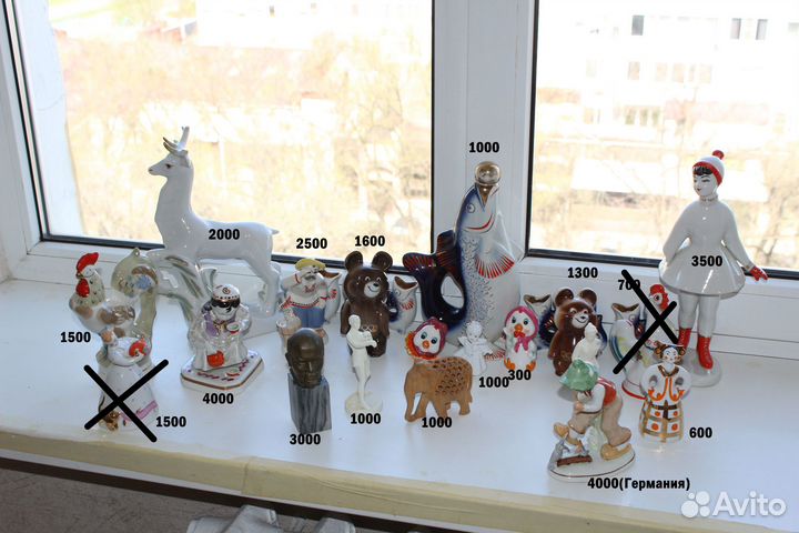 Статуэтки Разные Отправлю