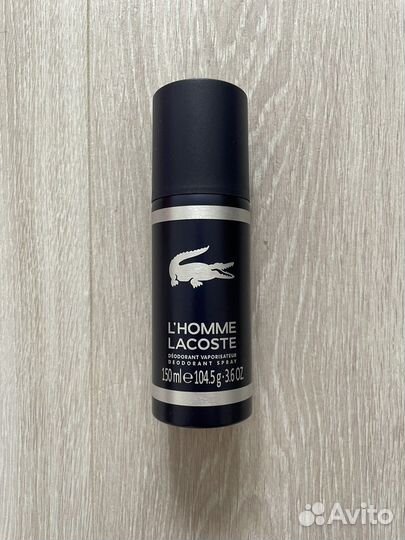 Lacoste l homme дезодорант спрей
