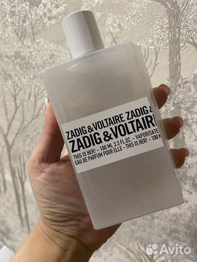 Zabig &Voltair Туалетная вода женская