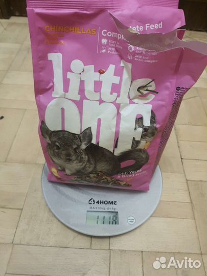 Корм для шиншилл