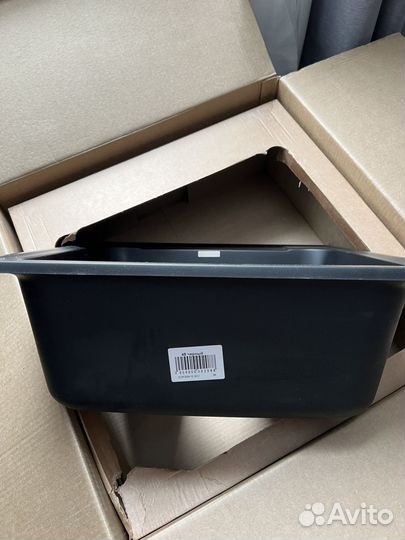 Раковина для кухни GrandFest мойка черная