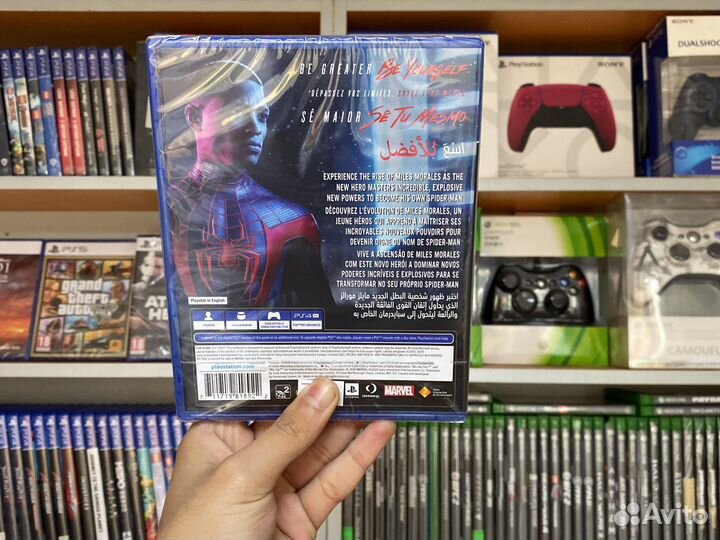 Человек Паук : Майлз Моралес PS4