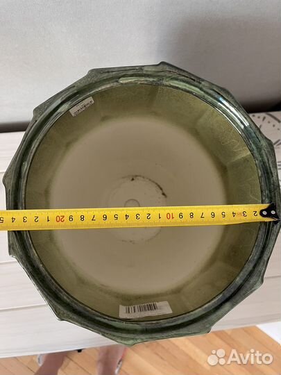 Цветочный горшок керамический новый