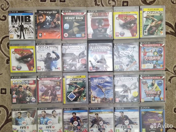 Игры диски для ps3