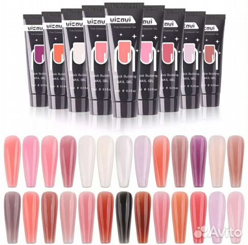 Акрил-гель для наращивания ногтей 