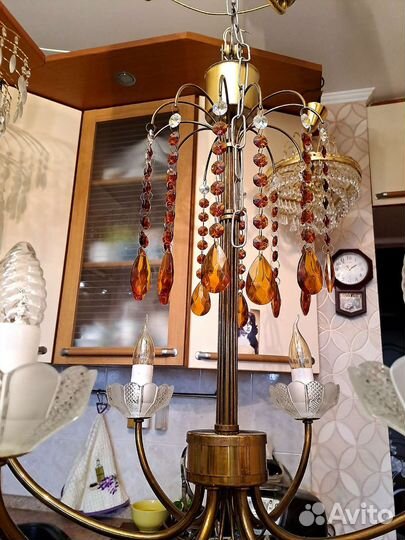 Люстры из СССР, ГДР,и плафоны