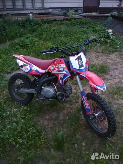 Питбайк apollo 125 старт