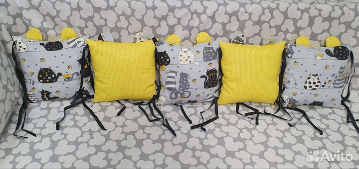 Бортики в кроватку