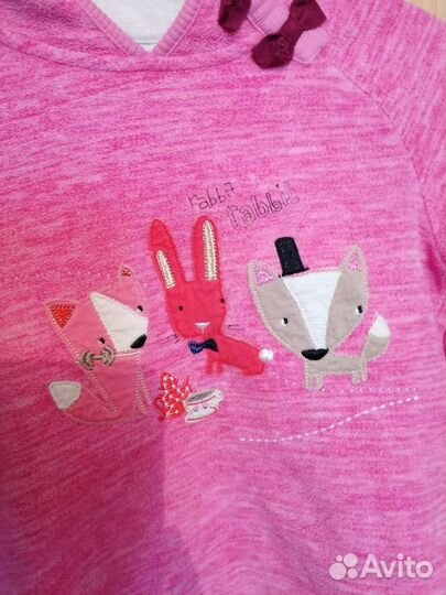 Толстовка на девочку next на 98