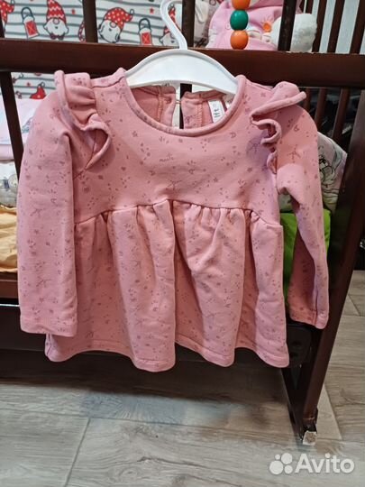 Утепленная туника на девочку